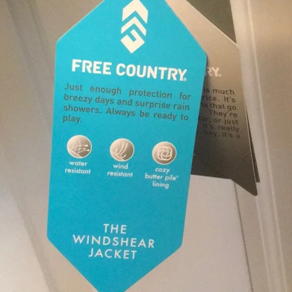 Free Country Windshear Dark Gray Jacket. Medium. - Picture 3 of 6